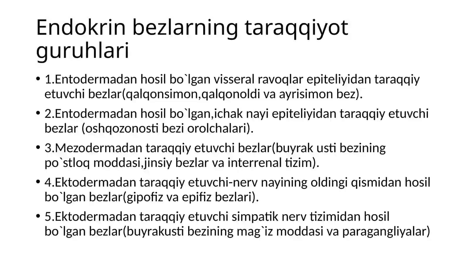 Endokrinbezlar 3