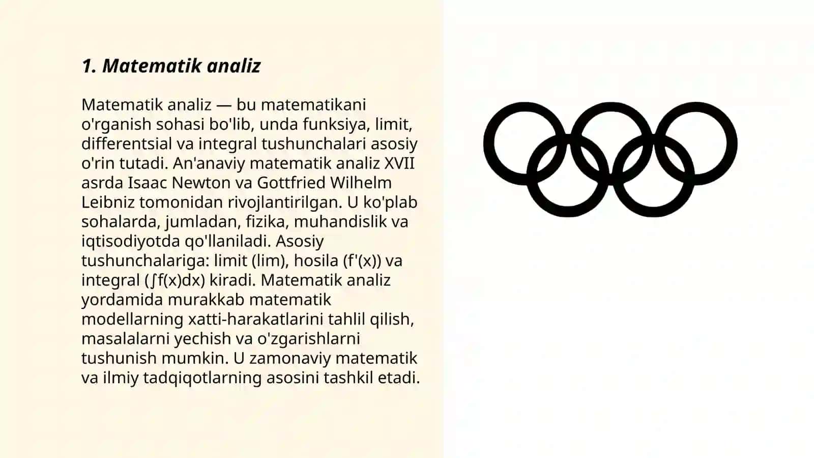 Matematik analiz 3
