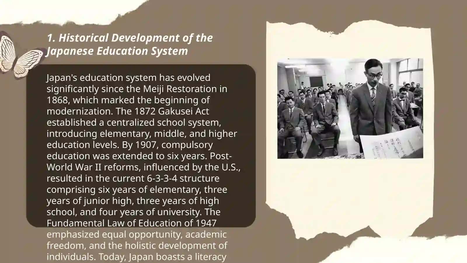 Education system in Japan 3
