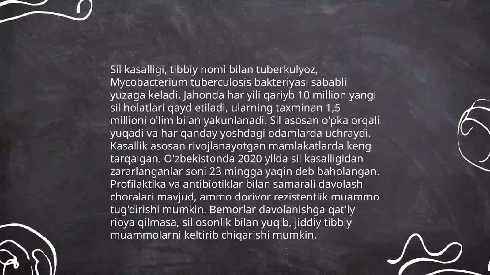 Sil kasalligi va uning tarqalishi 3