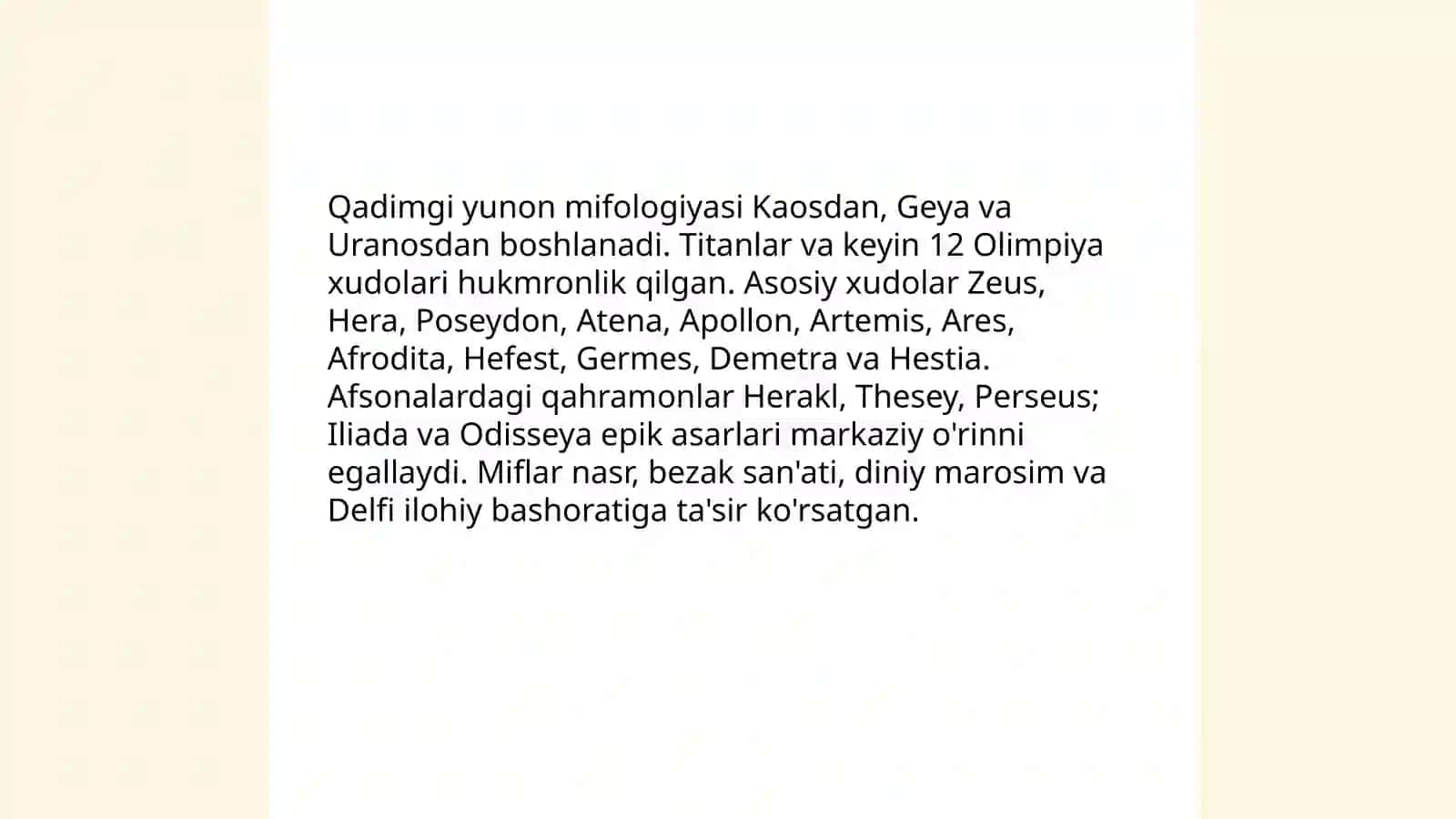 Dunyo xalqlari miflari 3