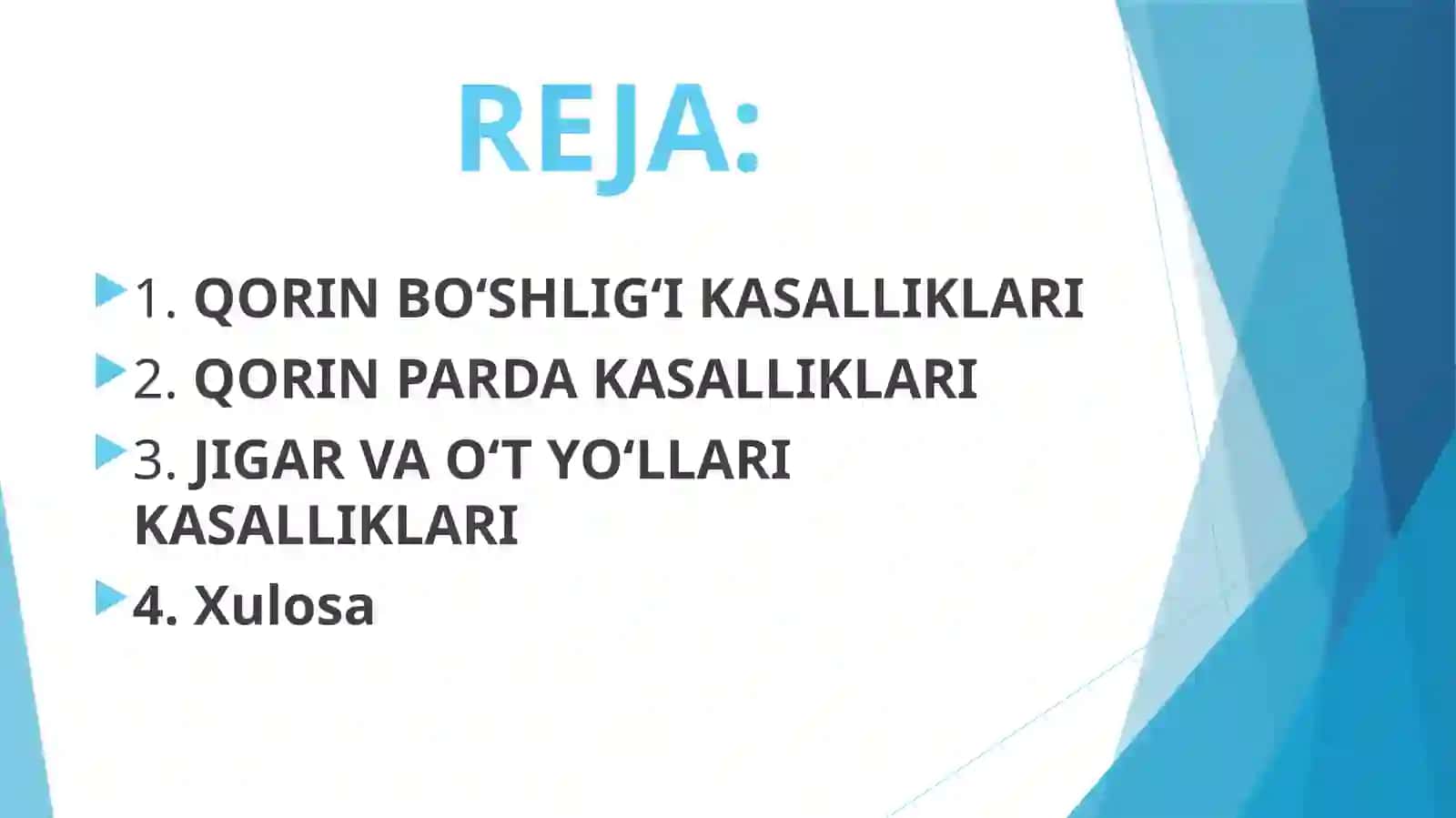 Qorin Bo‘shlig‘i Kasalliklari 3