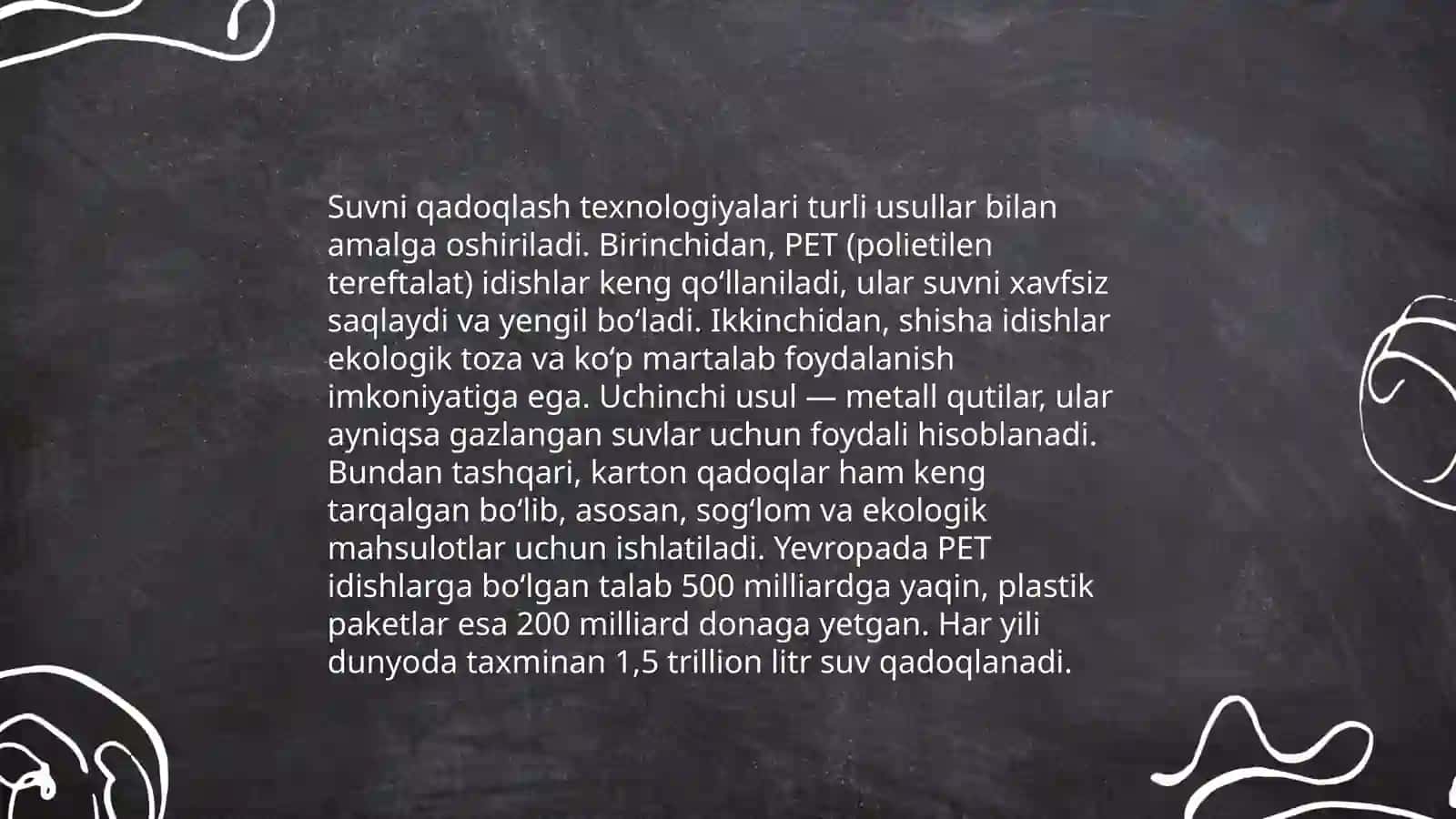 Suvni qadoqlash texnalogiyasi 3