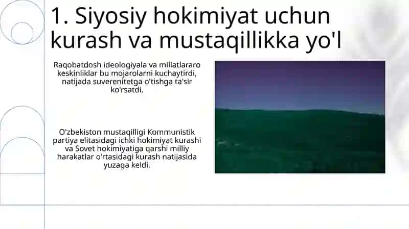 Sovet merosi va noroziliklar 3