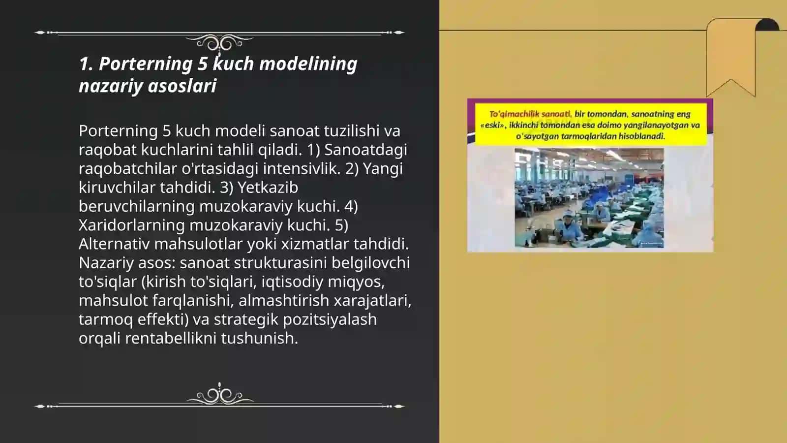 Porterning 5 kuch modeli 3