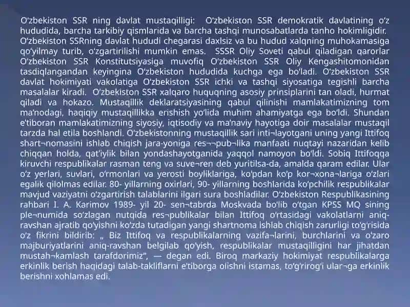 Yangi O'zbekiston tushunchasi va uning mazmun mohiyati 3