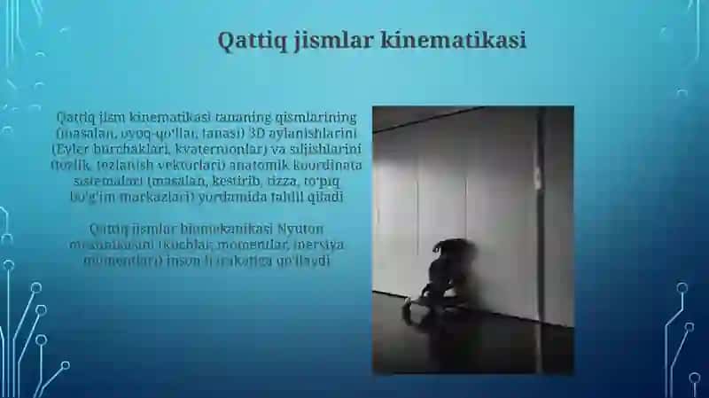 Qattiq jismlar kinematikasi 3