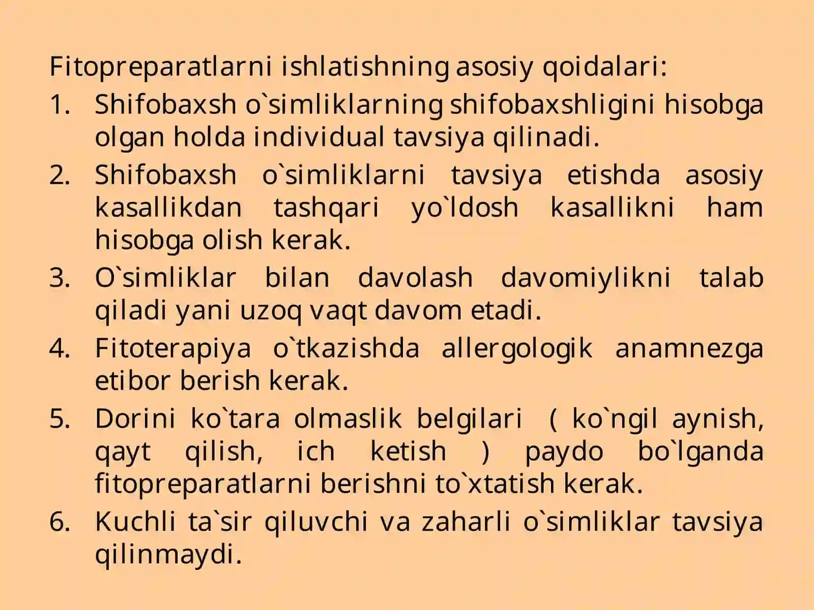 FITOPREPARATLAR VA ULARNING QO`LLANILISHI 3