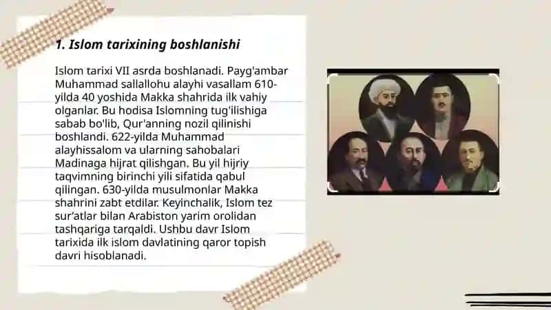 Abdurauf Fitratning "Muxtasar islom tarixi" 3