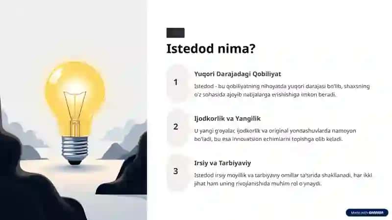Qobiliyat va Istedod: Psixologiyadagi Asosiy Tushunchalar 3