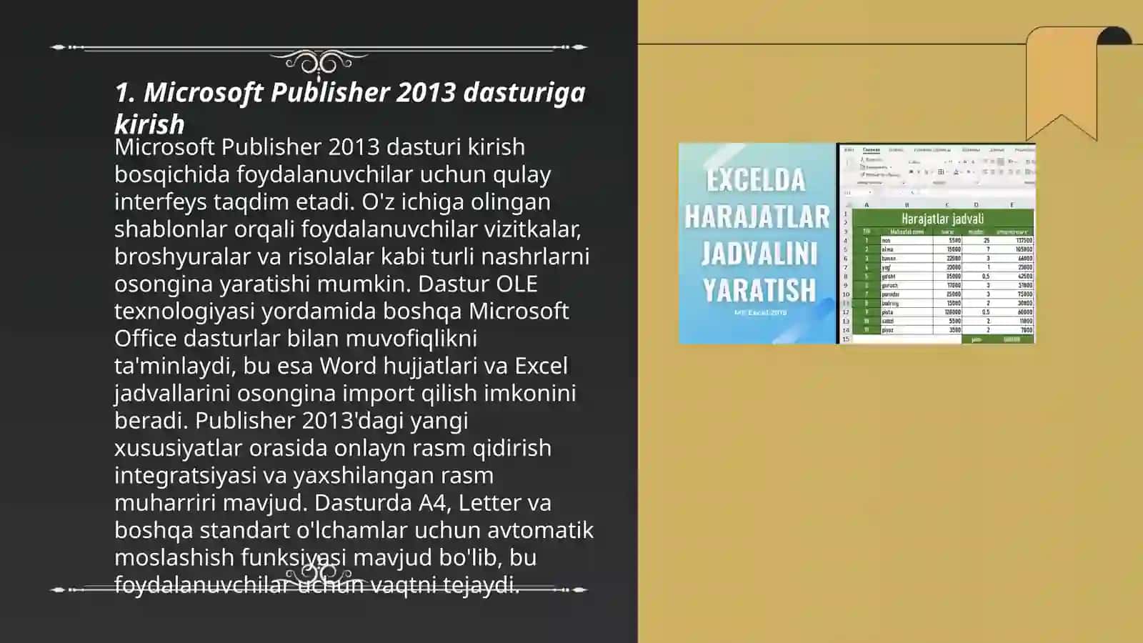 Microsoft Publisher 2013 dasturi 3