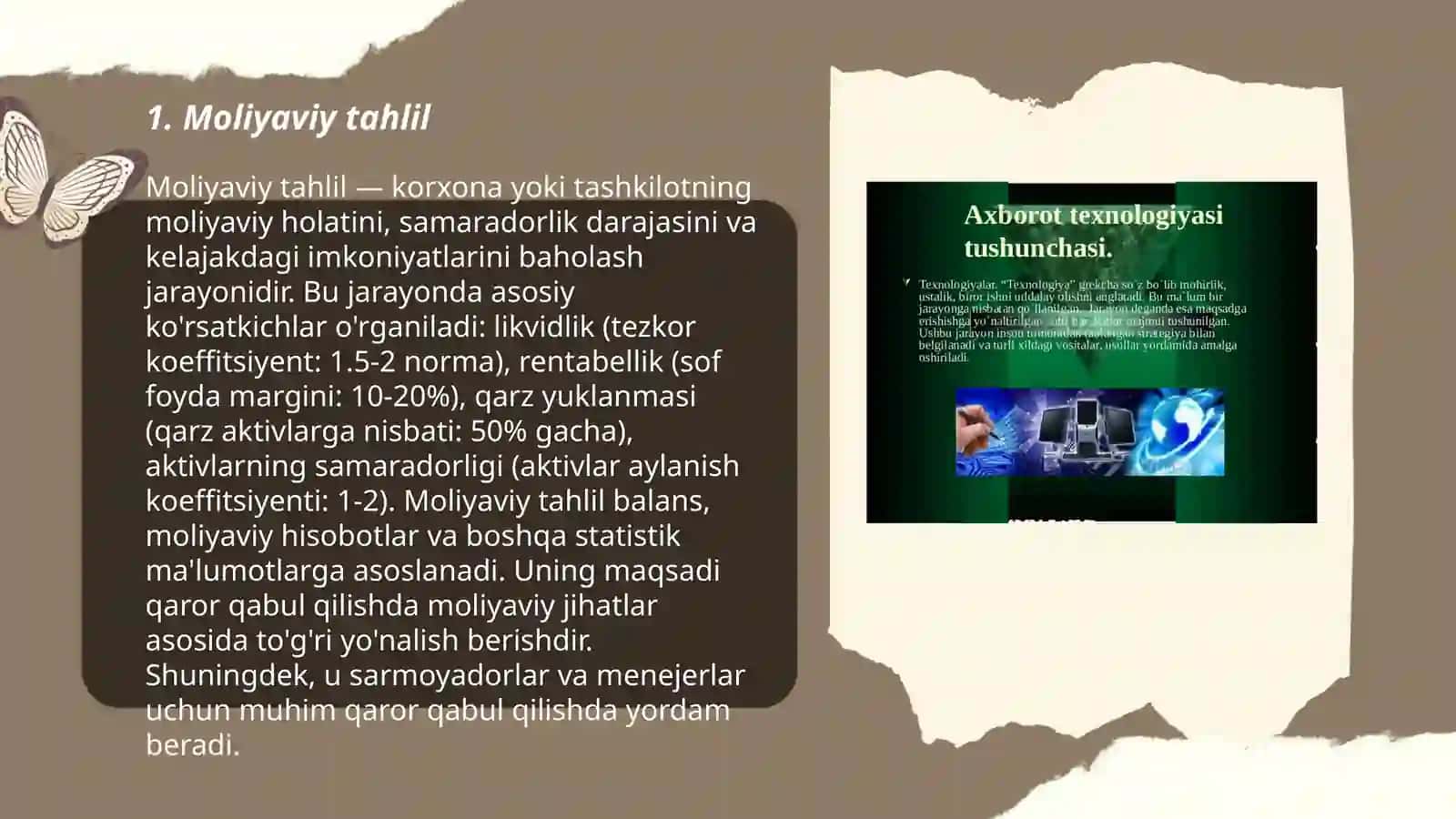 Moliyaviy tahlil 3