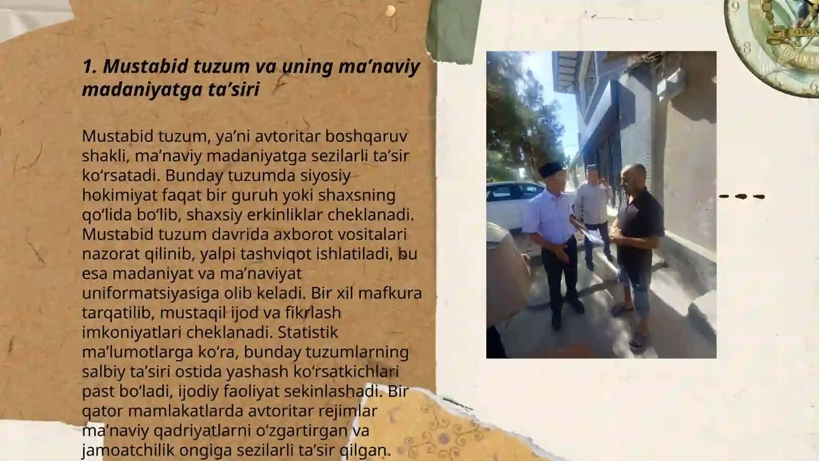 Mustabid tuzum davri maʼnaviy tarbiya 3