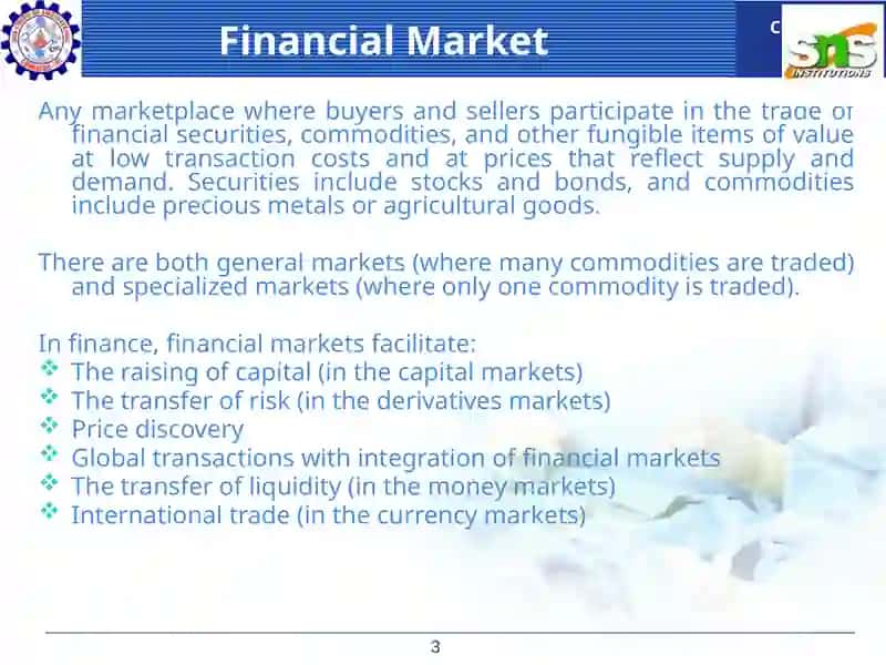 Financial Market 3