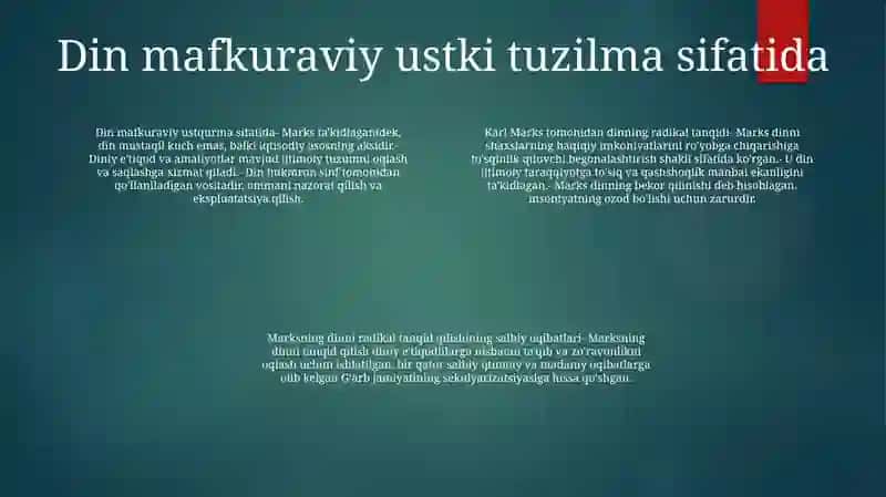 Dinning marksistik tanqidi 3