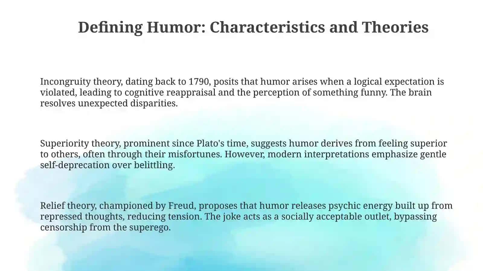 Sense of humor 3