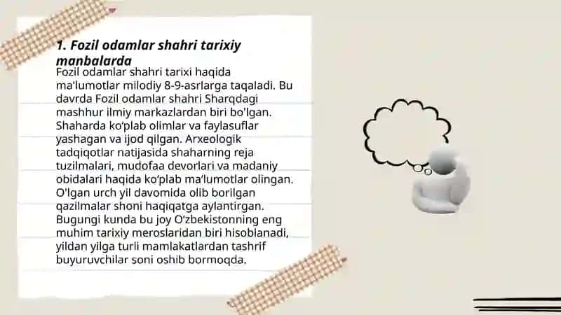 Fozil odamlar shahri 3