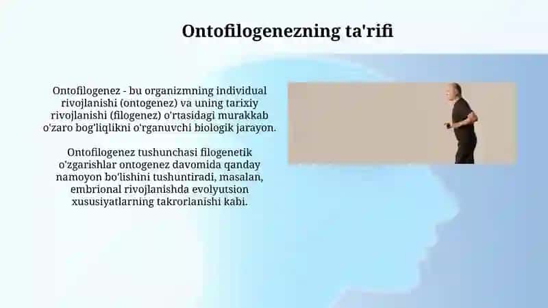 Ontofilogenez 3