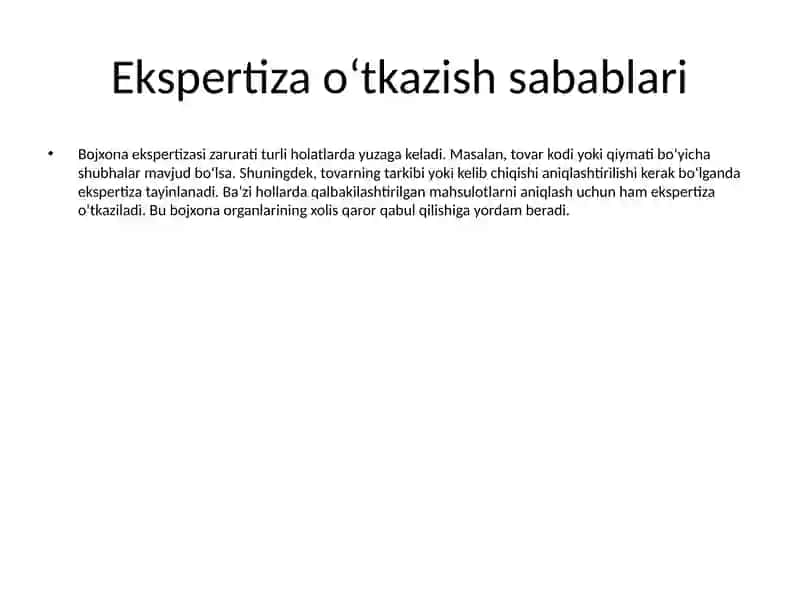 Bojxona ekspertizasi 3
