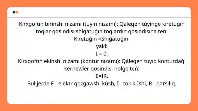 Quramalı elektr shınjırların esaplaw 3