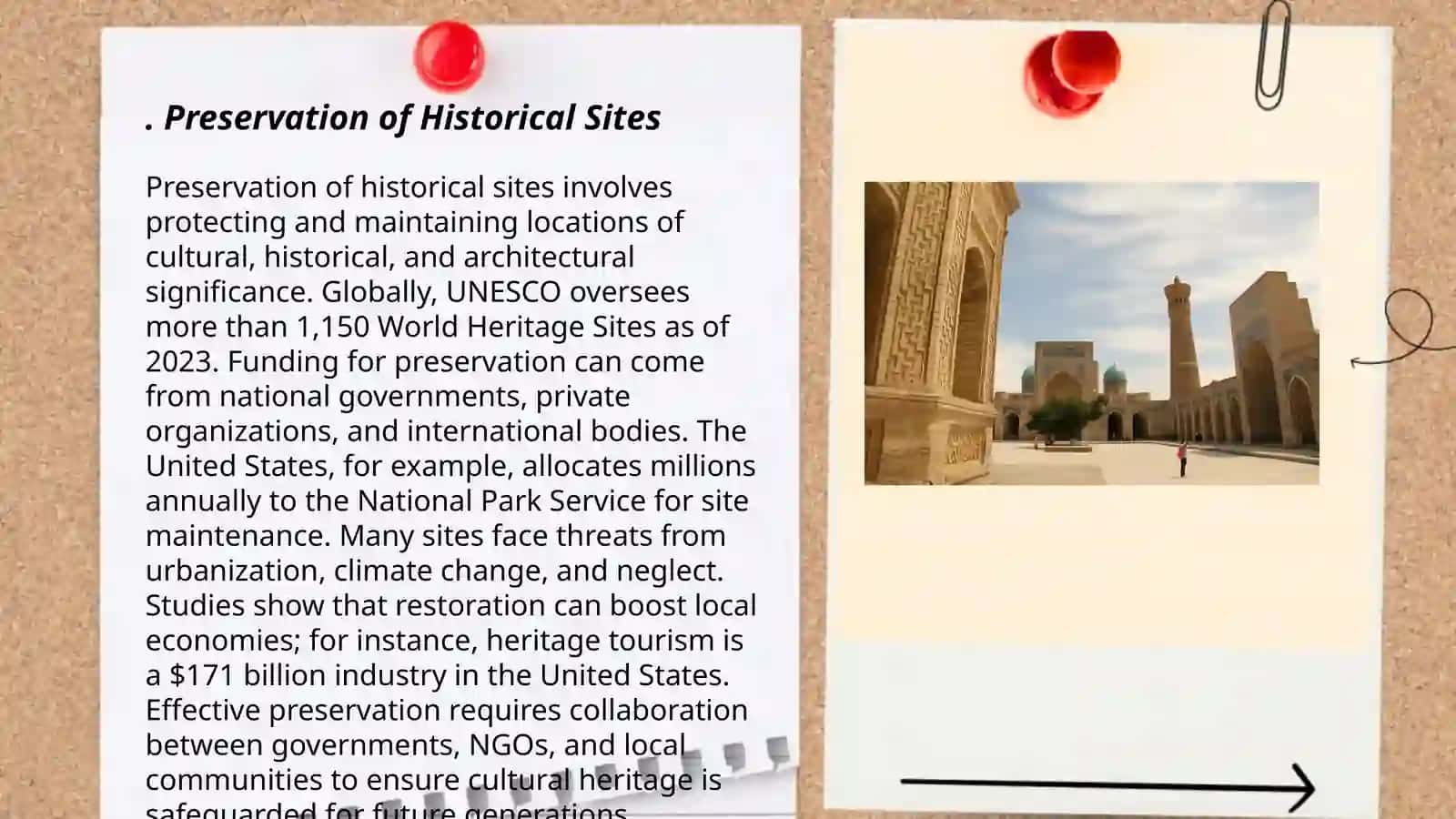 Preservation of Historical Sites 3