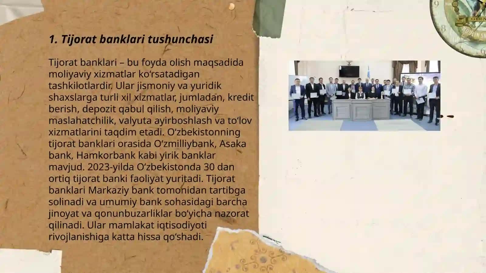 Tijorat banklari, turlari va asosiy faoliyati 3