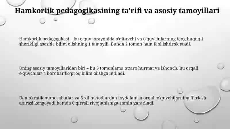 Hamkorlik pedagogikasi 3