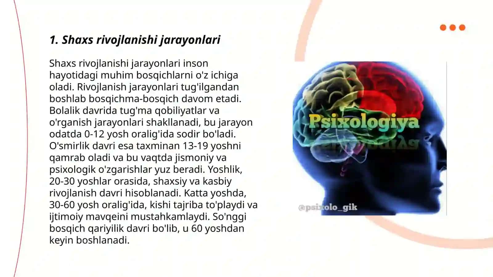 Psixologiyada shaxs muammosi 3