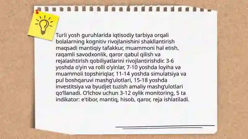 Iqtisodiy tarbiya 3