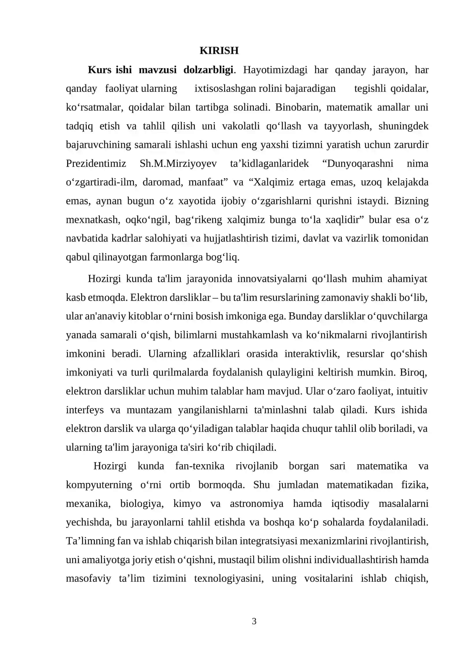 Elektron darsliklar va ularga qo‘yiladigan talablar 3