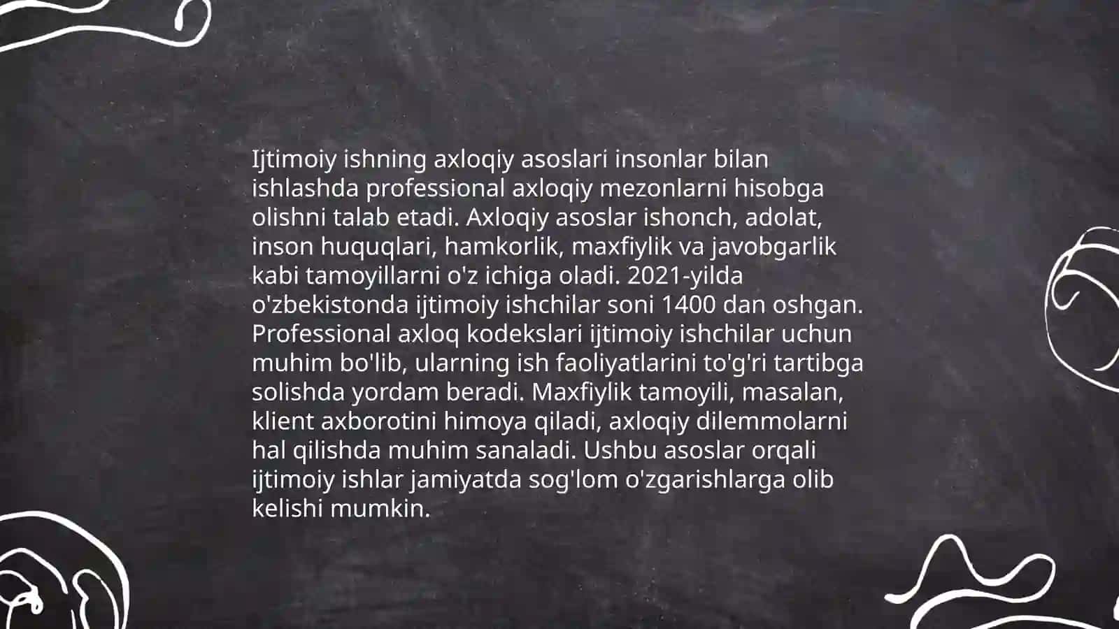 Turli davlatlarning ijtimoiy ish axloqiy kodekislari 3