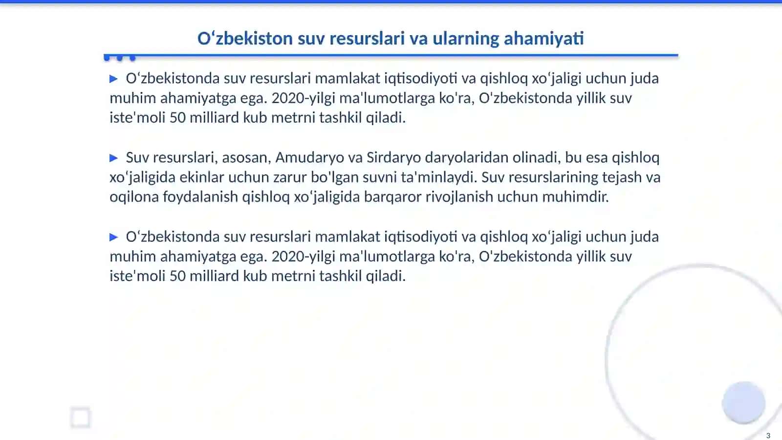 Oʻzbekiston yer usti va yer osti suvlari 3