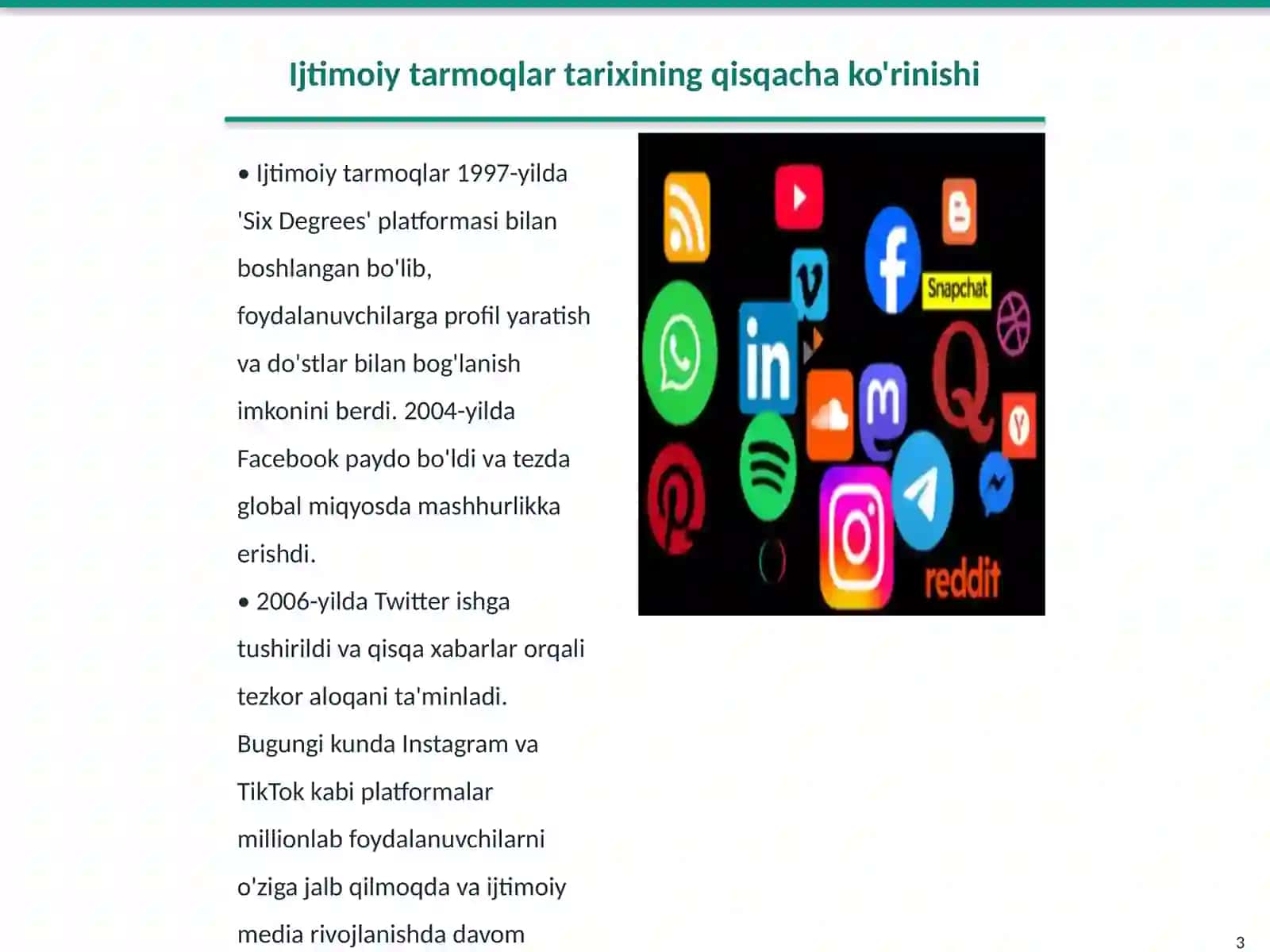 ,, Ijtimoiy tarmoqlar'' animatsiyali 3