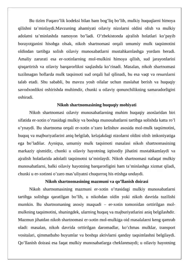 Nikoh shartnomasi 3