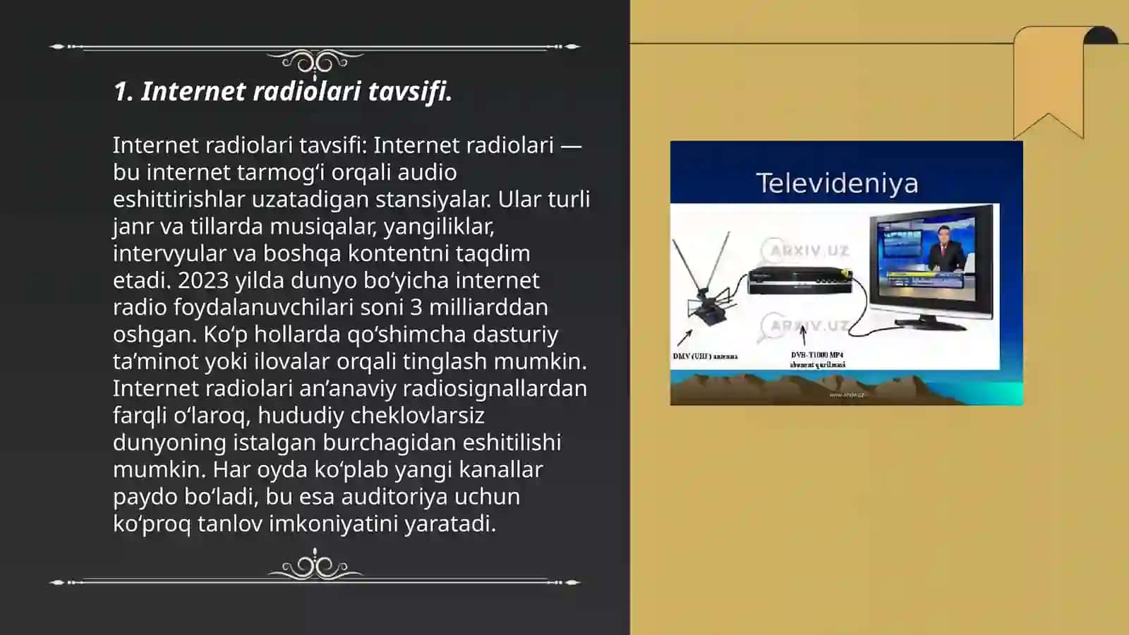 Internet radiolari tavsifi 3