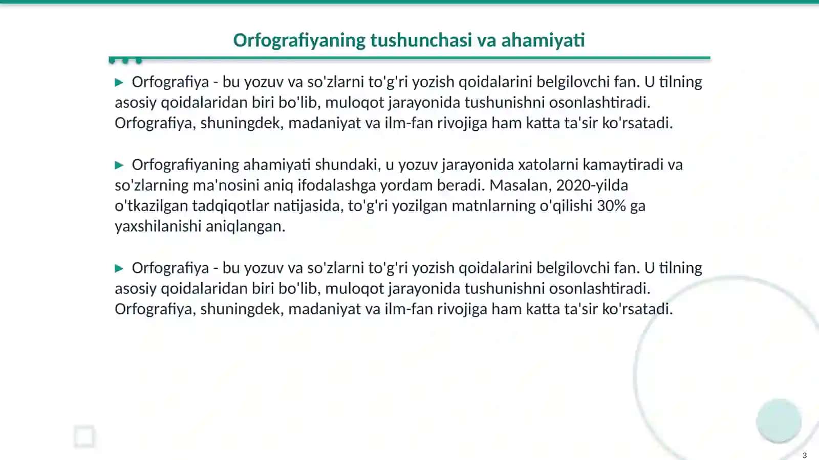 Orfografiya va uning tamoyillari 3