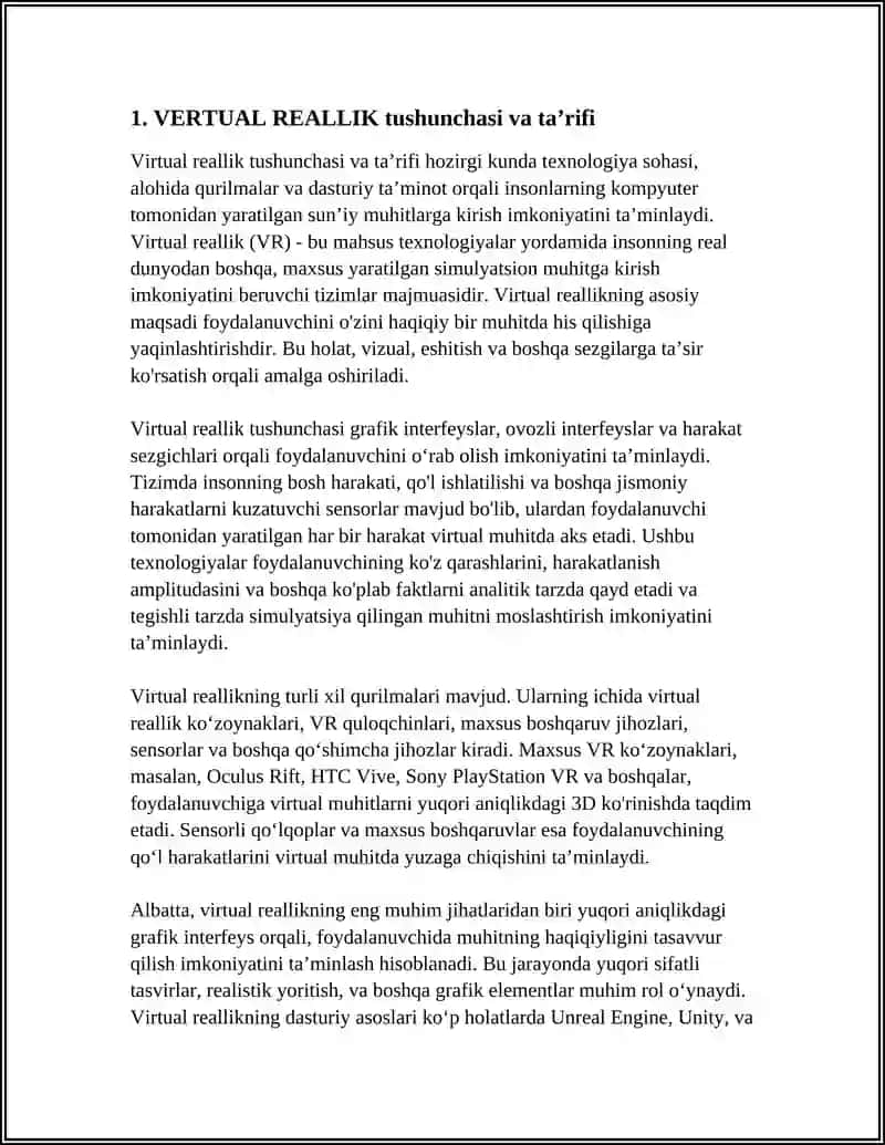 VERTUAL REALLIK 3