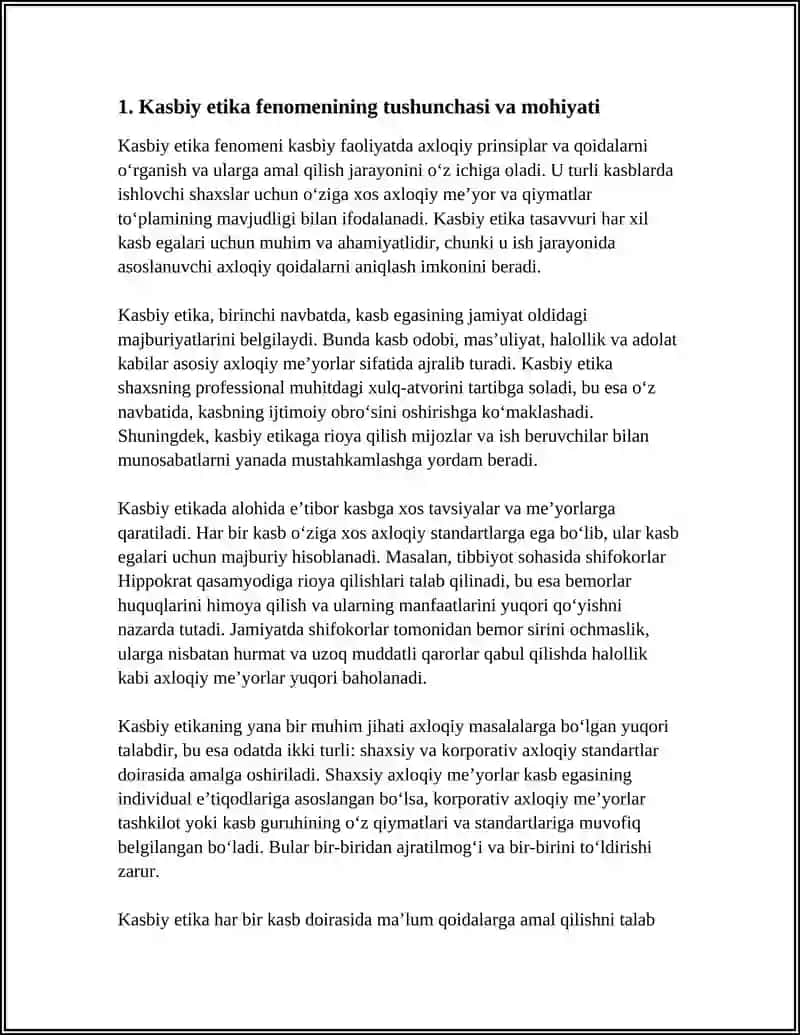 KASBIY ETIKA FENOMENI 3