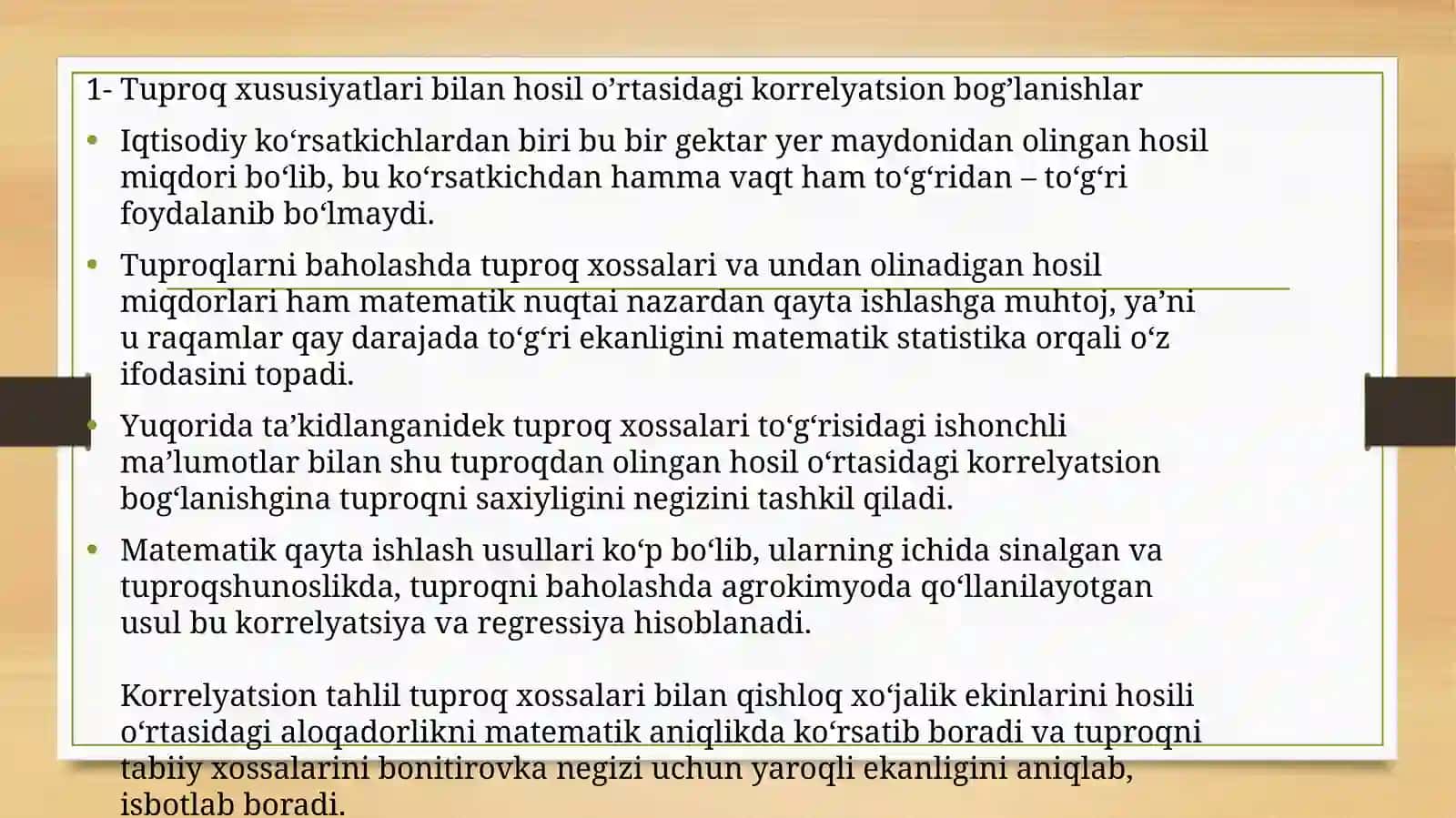 Behzodning Yer kasi Asoslari Fanidan Tayyorlagan Mustaqil Ishi 3