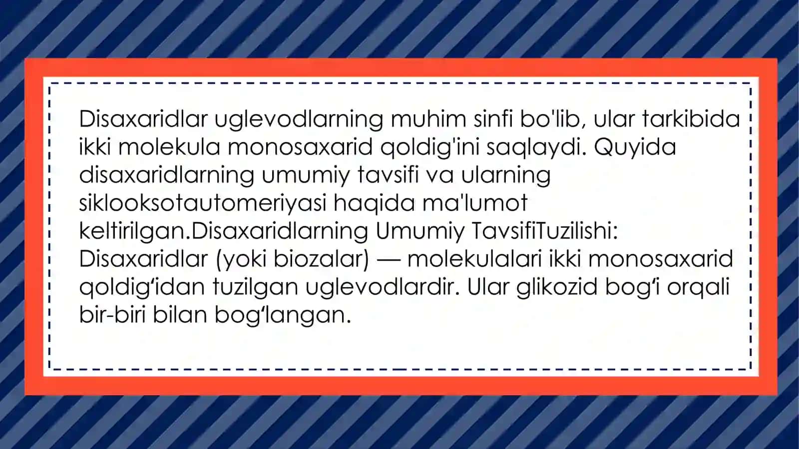 Disaxaridlarningsiklooksotautomeriyasi 3