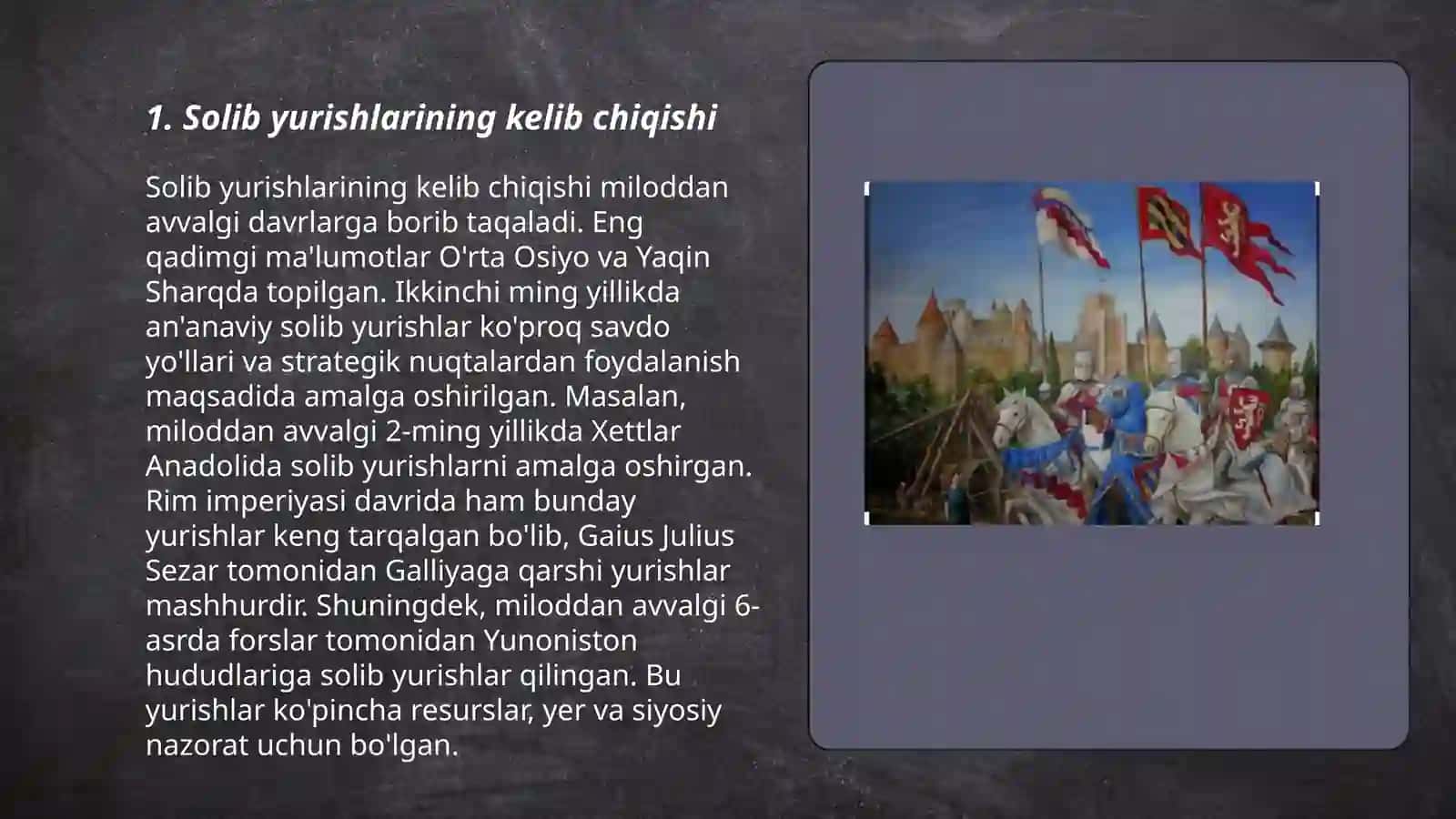 Solib yurishlari va ularning bosqishlari 3