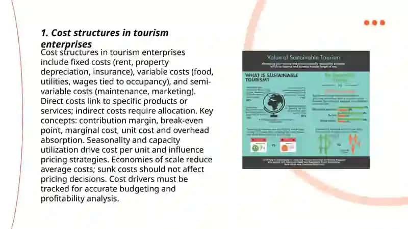 Budgeting and Pricing Tourism 3