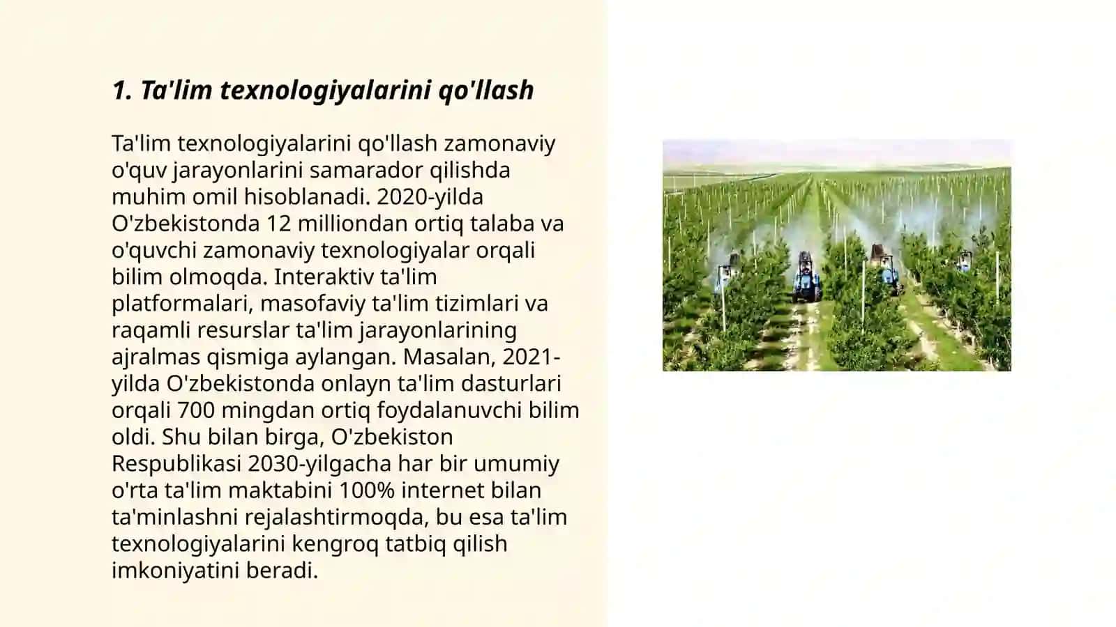Ta'lim texnologiyalarini qo'llash 3