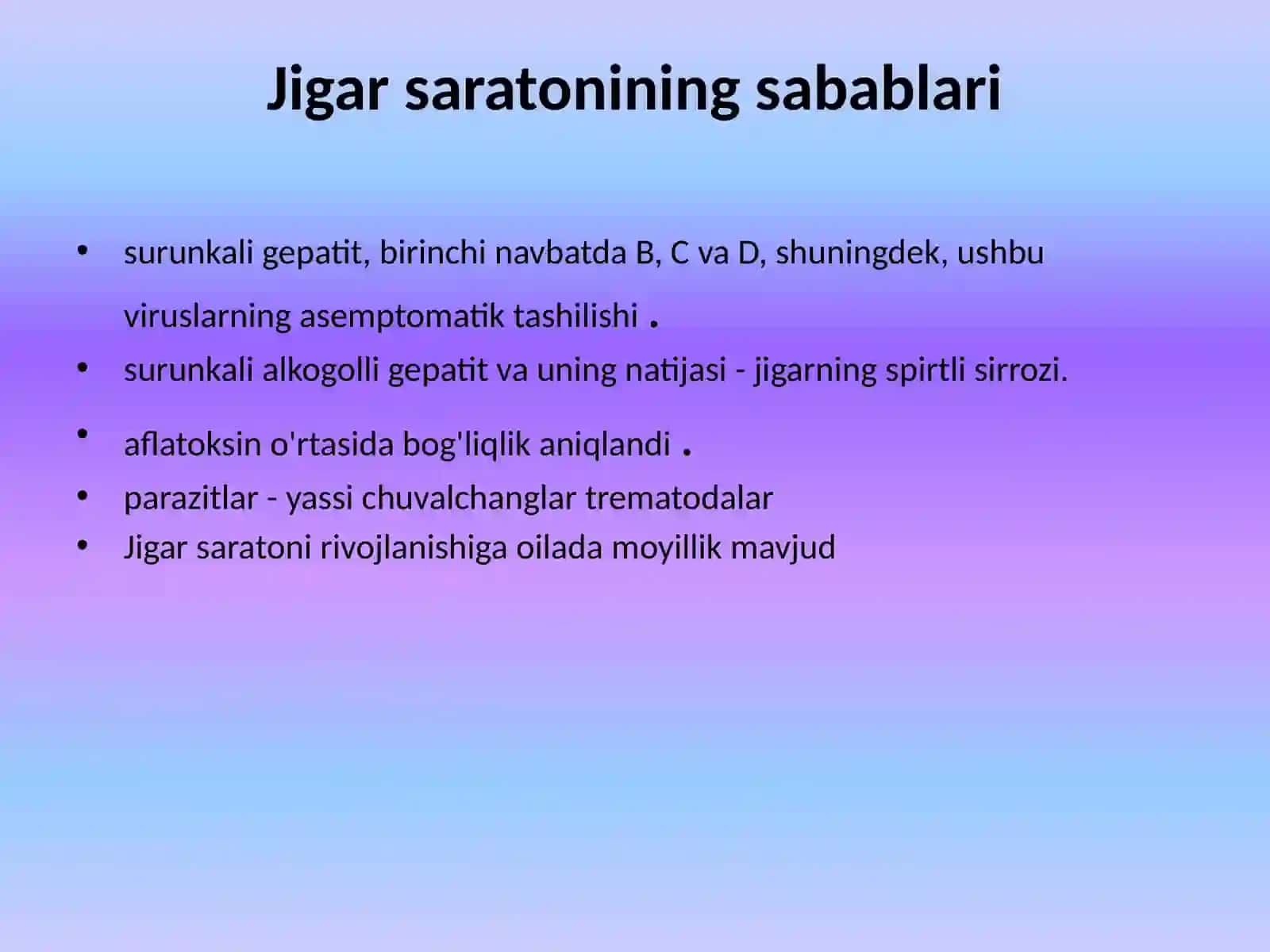 Jigar saratoni 3