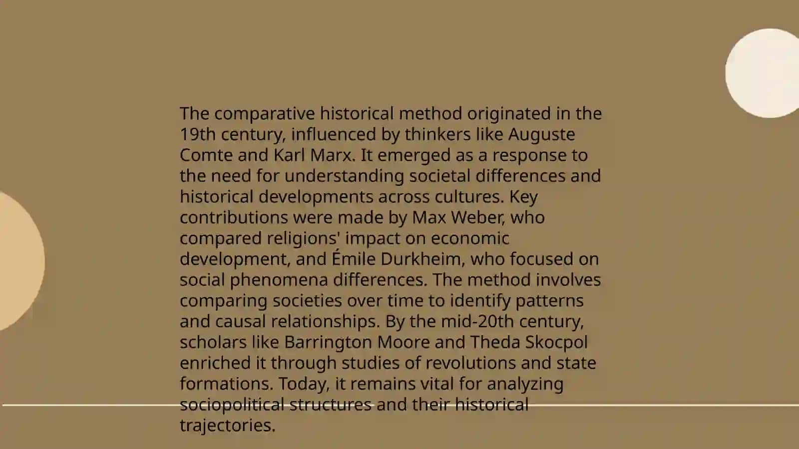 Comparative Historical Method 3