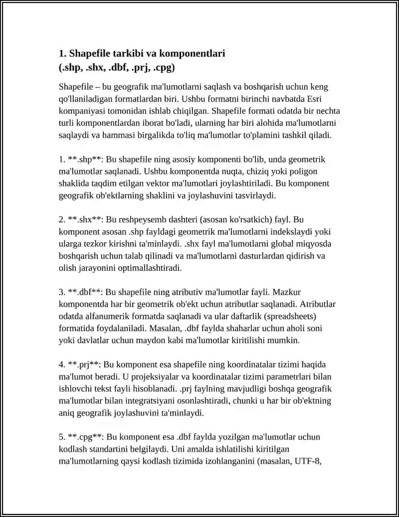 VEKTOR FORMATIDAGI GEOMA'LUMOTLAR MANBALARINI TAHLIL QILISH 3