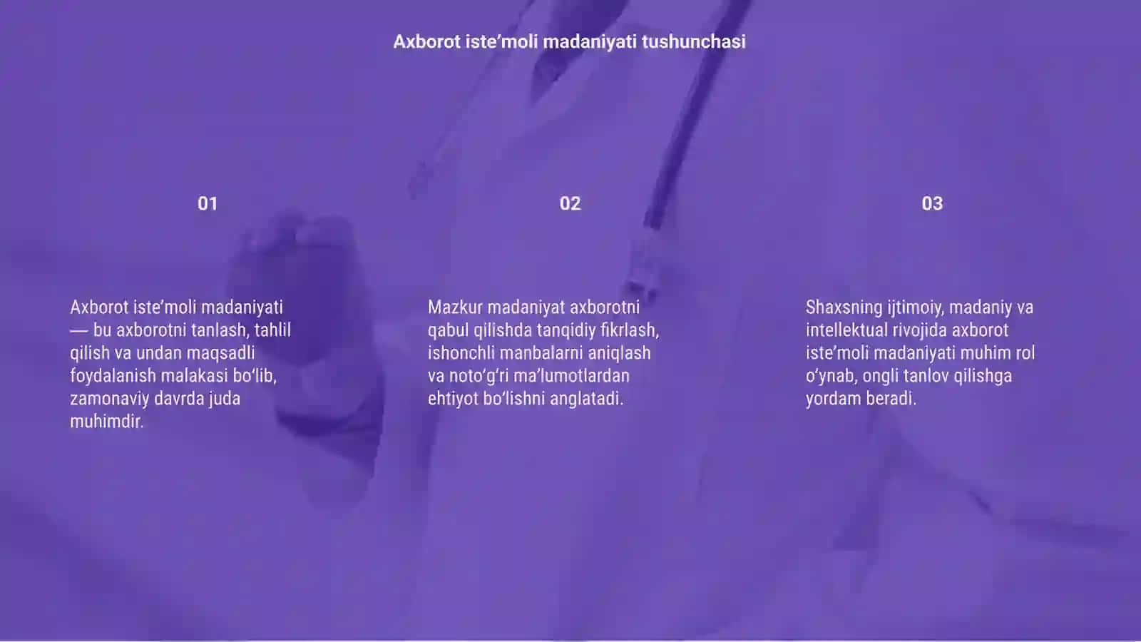 Axborot isteʼmoli madaniyati mazmuni va mohiyati 3
