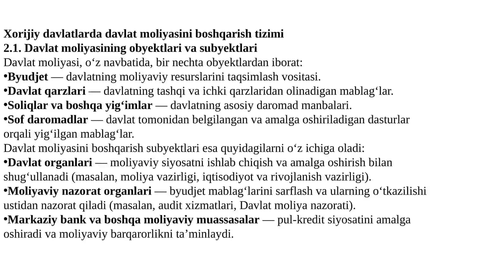 Xorijoydavlatlardadavlatmoliyasiniboshqarish 3
