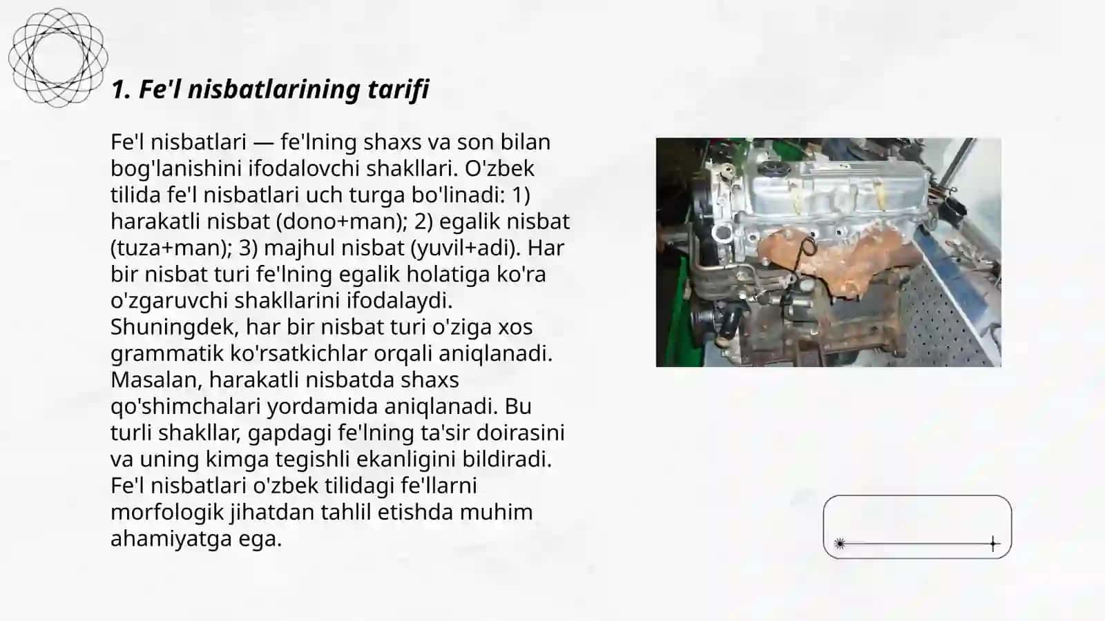 Fe'l nisbatlari 3