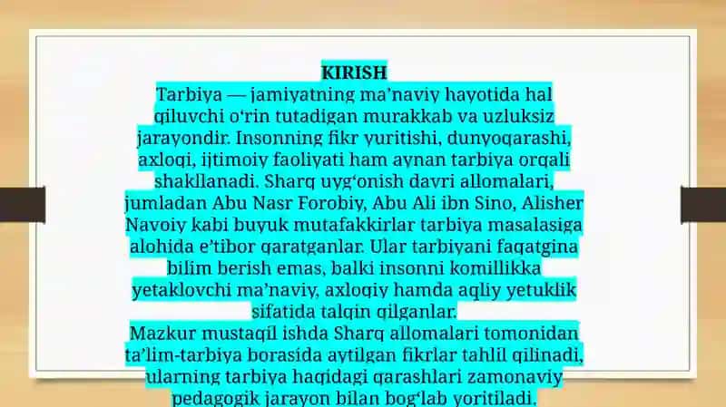 Buyukallomalar tarbiyasi 3